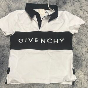 Givenchy Monochrome Logo Polo Shirt kids
